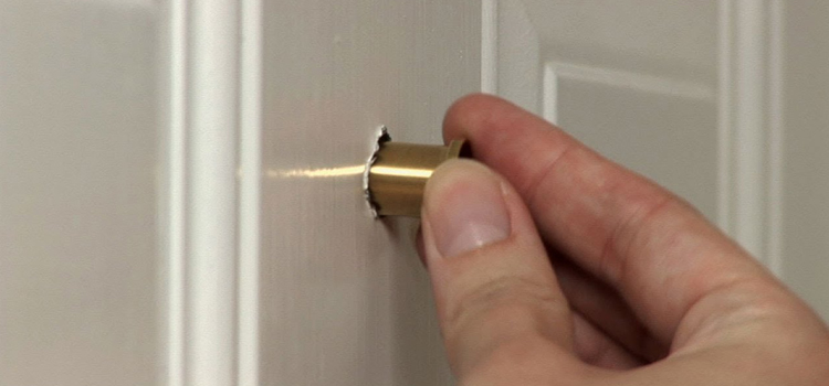 peephole door repair in El Dorado Hills